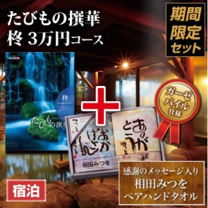 《タオルセット》たびもの撰華 柊(ひいらぎ)30000円 《タオルセット》たびもの撰華 柊(ひいらぎ)30000円